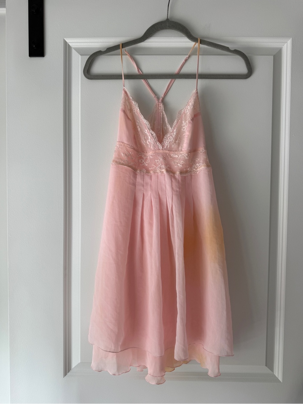 Victoria's Secret Pink Lace-Trim Slip